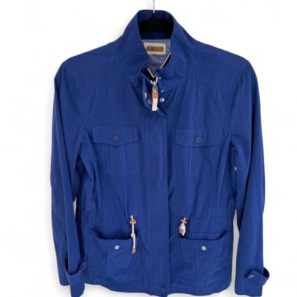 Lloyd Cobalt Blue Unisex Rain Jacket